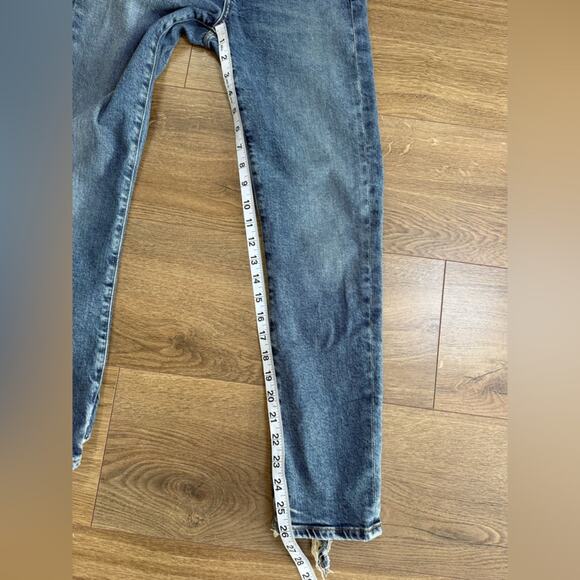 Agolde Toni Mid Rise Straight Jeans in Landmark Size 24 - Picture 12 of 12